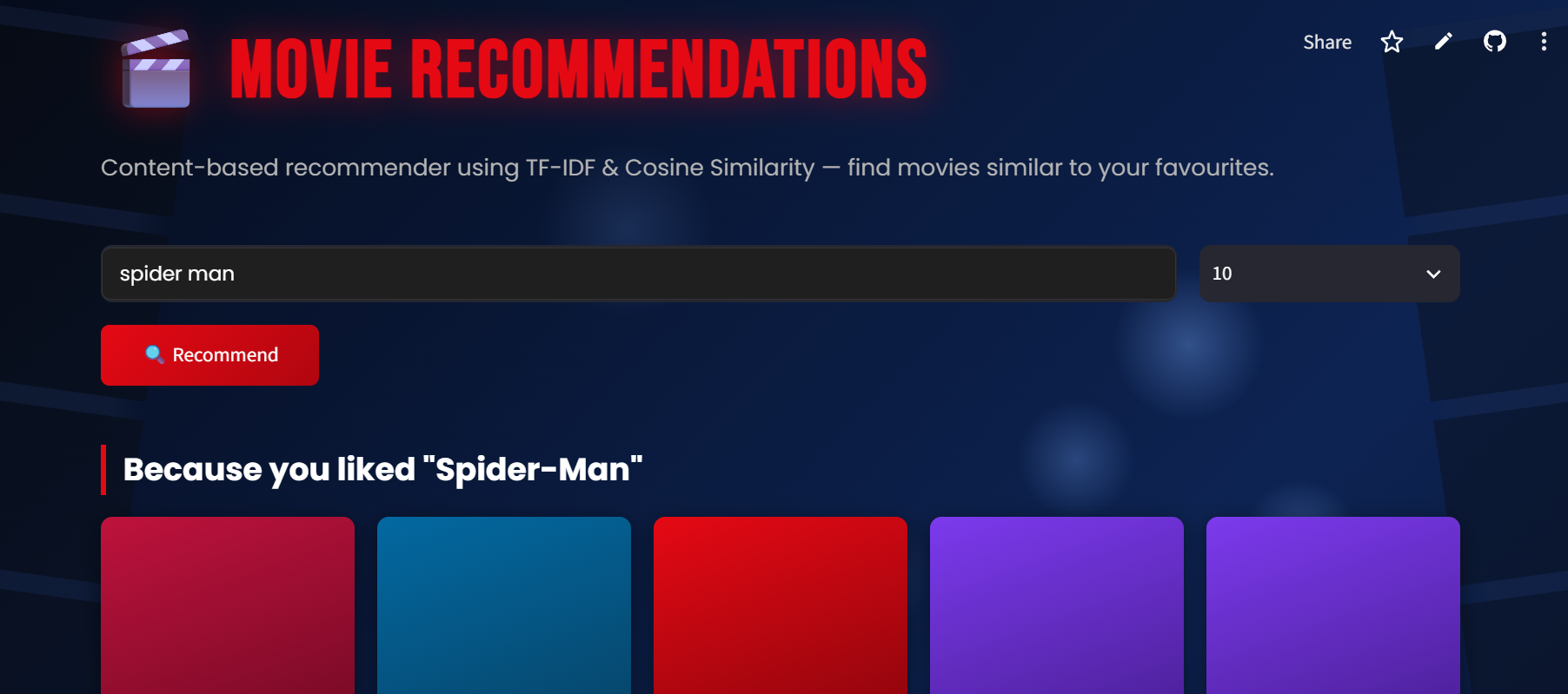 Movie Recommendation System